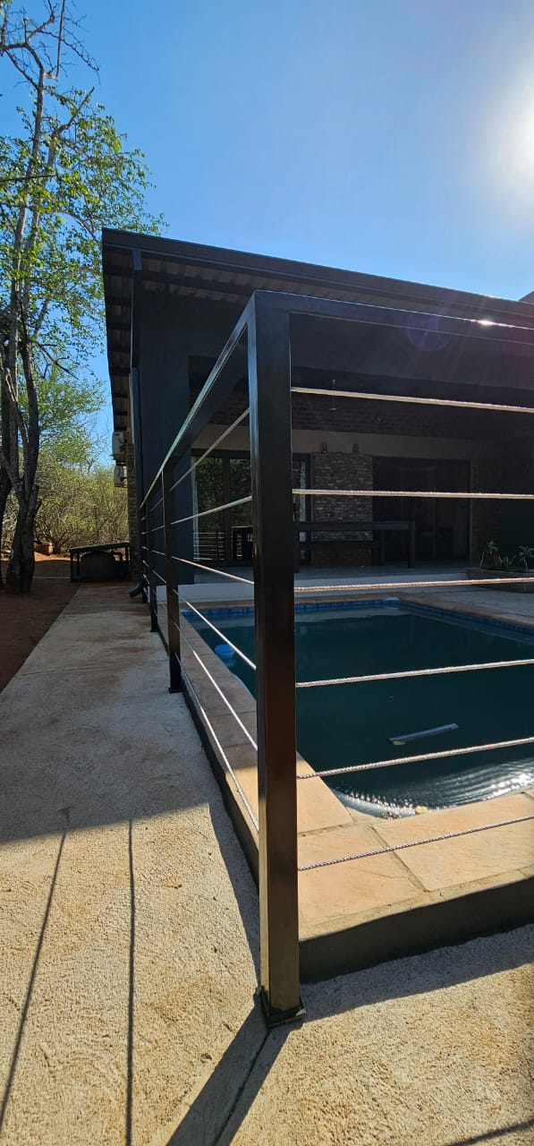 Outdoor metal frame 11